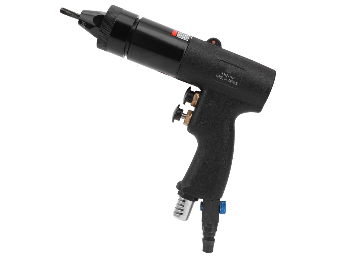 Kit De Pistola De Rebites Pneumáticos Em Alumínio Laxiscreed Com Função De Rebitar E Conexão Auto-travante