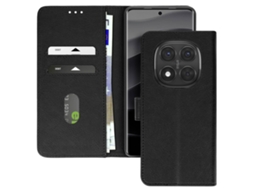 Capa Aba Multifunções Vídeo para Xiaomi Xiaomi Redmi Note 14 Pro 4G AVIZAR Pele Preto