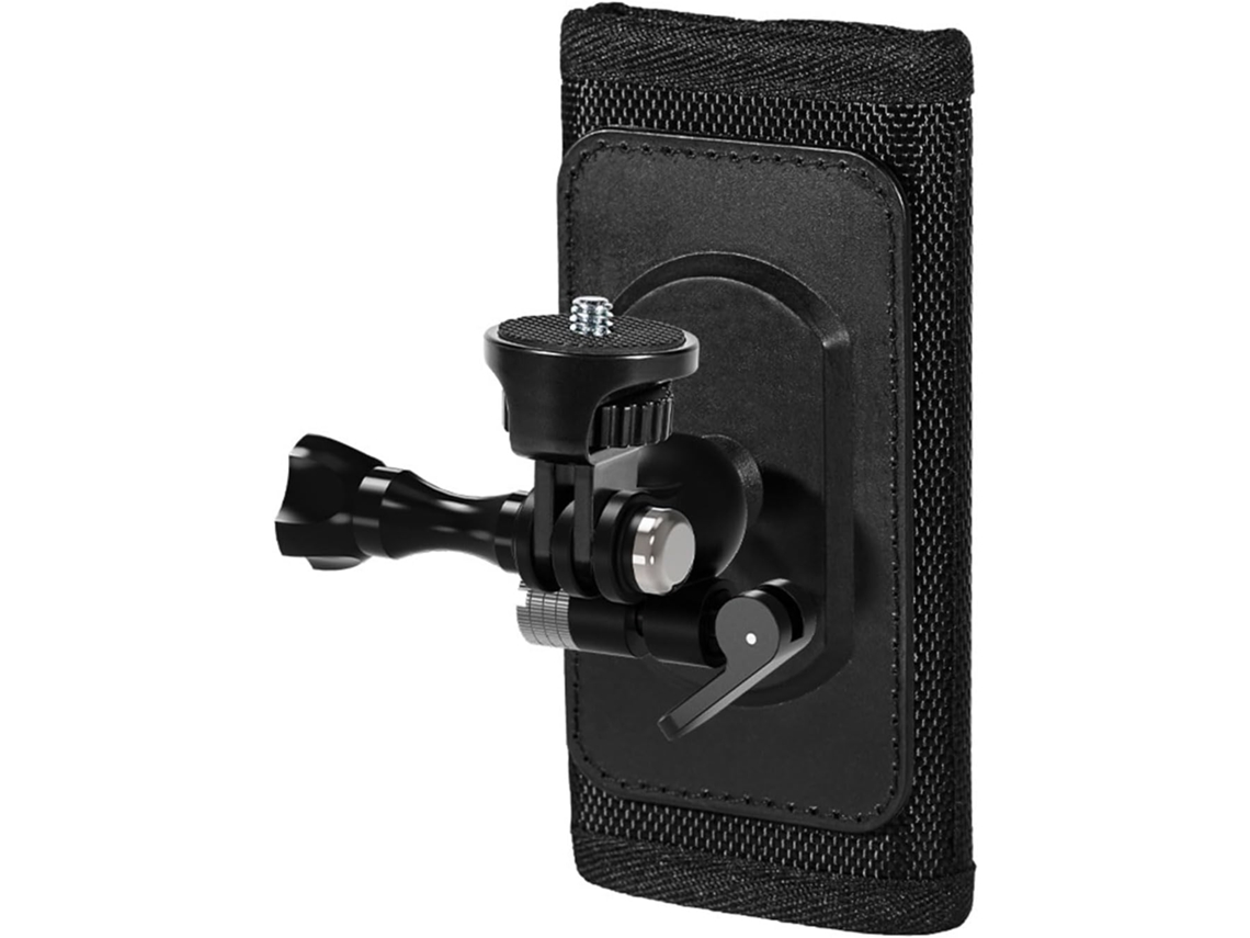 Sangle Poitrine SFUSHOS, pour stabilisation caméra d’action, noir