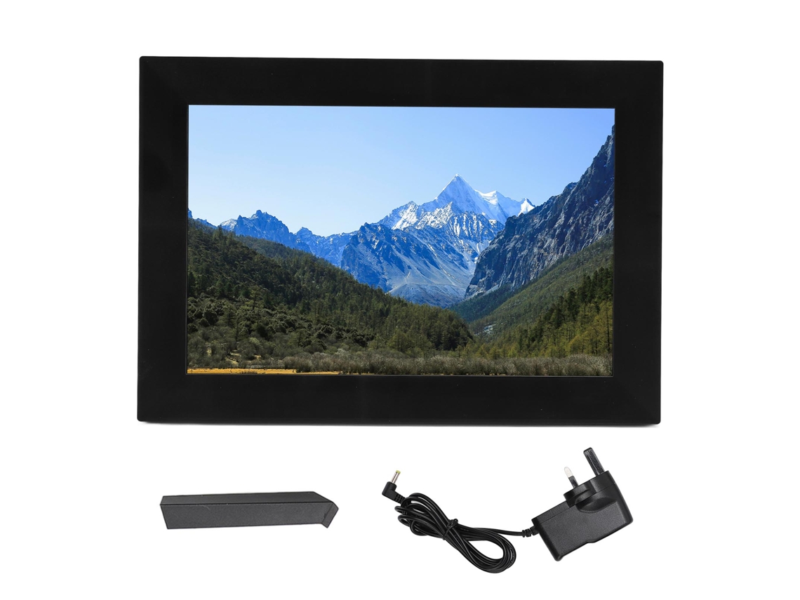 Quadro de Fotos Digital EOOCOO (tela Tática Ips Hd com Conexão Wifi)