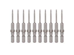 10 Peças De Parafusadeira Com Cabeça Magnética Forte, Cabo De 6mm, Comprimento De 60mm, Ferramentas Elétricas De Hardware