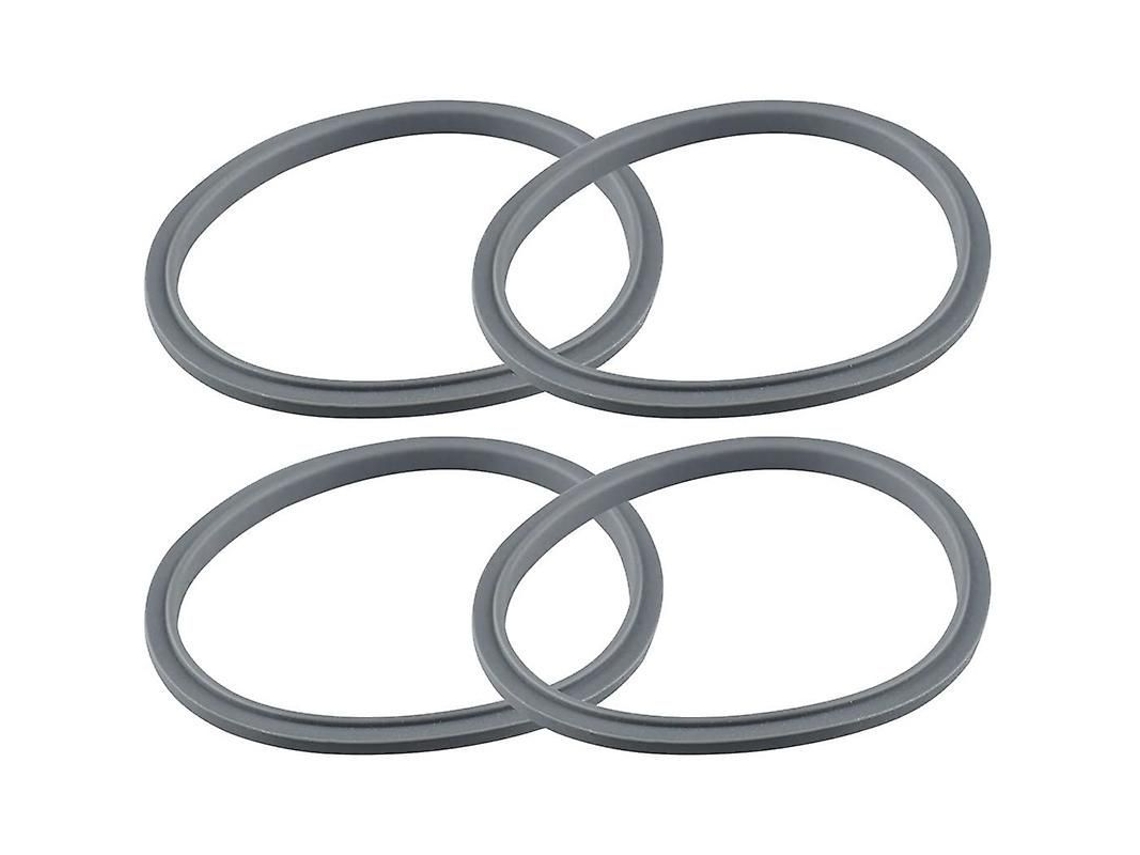 Kit com 4 juntas Cinza para Nutribullet 600w 900w - Peças de Reposição