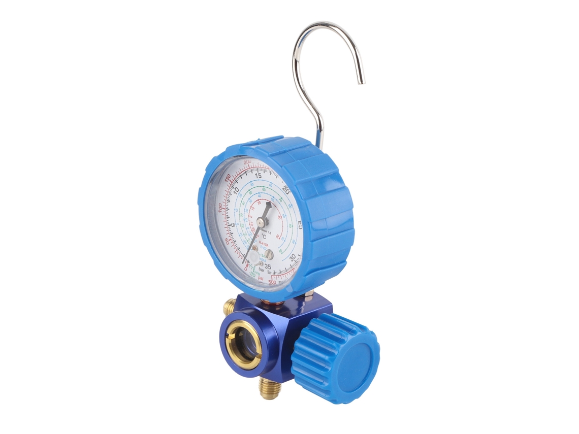 Laxiscreed Conjunto Manifold Para Ar Condicionado Com Válvulas E Visor 500psi