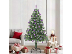 Vidaxl Árvore De Natal Verde 210 Cm Pvc