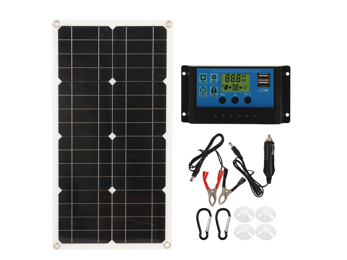 Painel Solar de 25 W, Ip65, 12 V/24 V BRILVIBERA