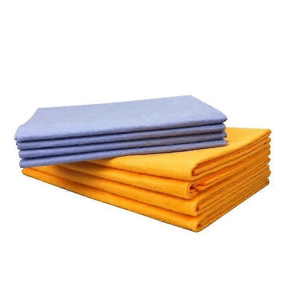 Pacote com 8 Panos de Prato Anti, Gordura Altamente Eficazes, em Fibra de Bambu, Absorventes, para Pia e Cozinha BRILVIBERA