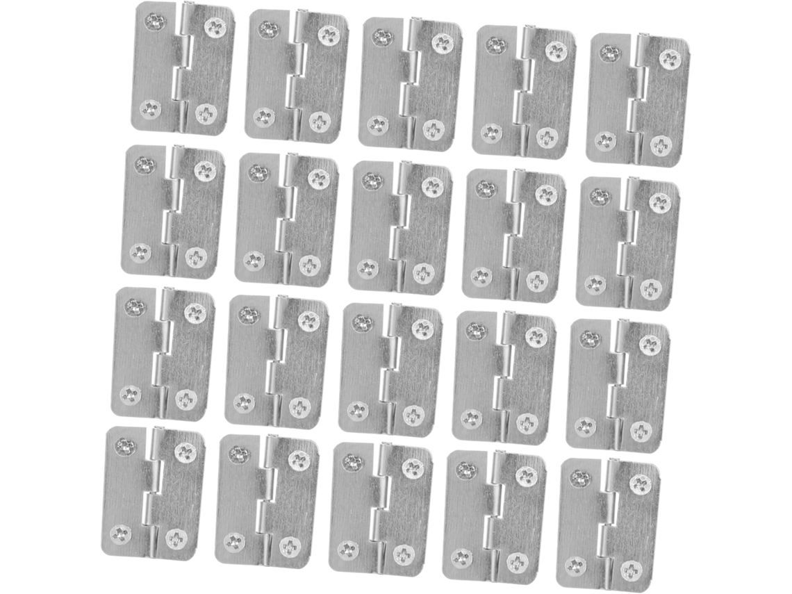 Conjunto De 20 Mini Ferro Com Para Caixas Madeira E Casinhas Pássaros