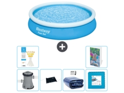 Bestway Piscina Bestway Fast Set Redonda - 366x76 Cm - 7-peças S340