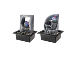 Fonte De Jardim LUMINEO Led Rgb Resina (17 x 20,5 x 25,5 Cm)