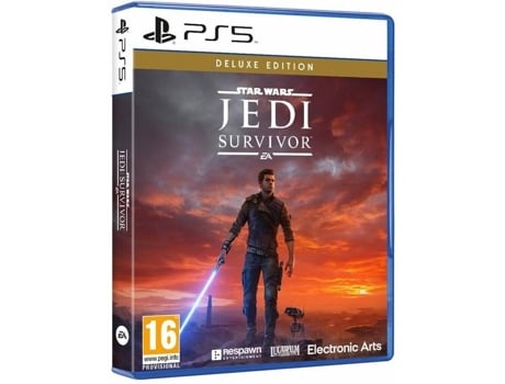 Pré-venda Jogo PS5 Star Wars Jedi Survivor (Deluxe Edition)
