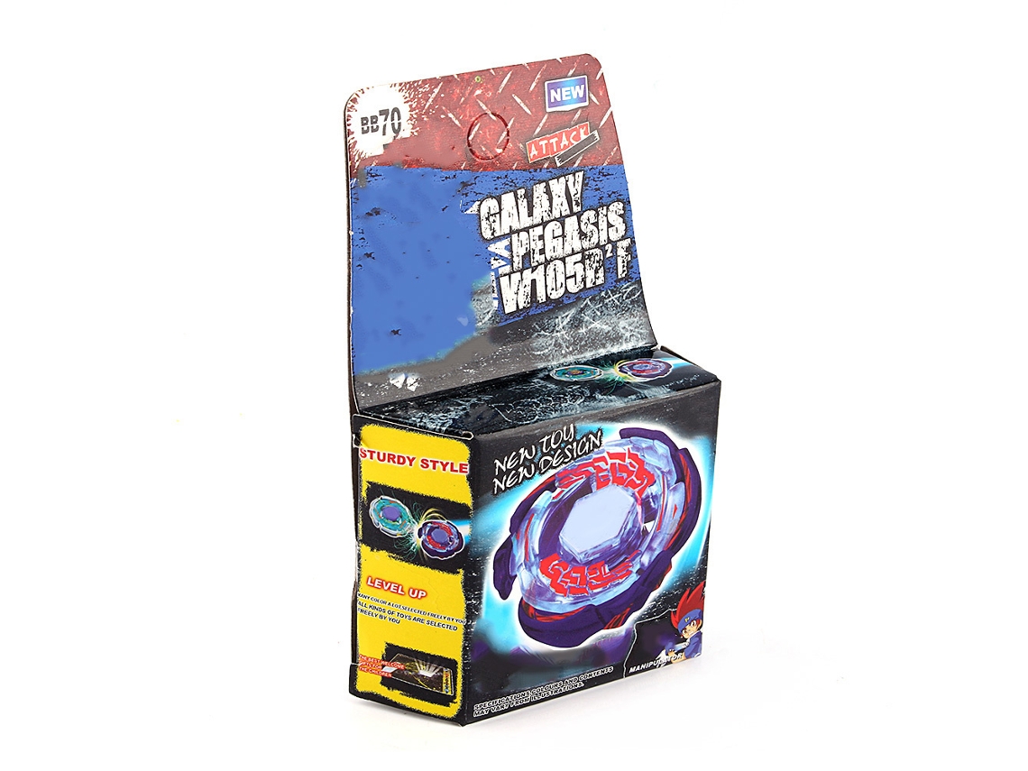 Mali brinquedo Top Giratório Bb70 de Metal para Crianças, Gyroscope Clássico com Alta Durabilidade