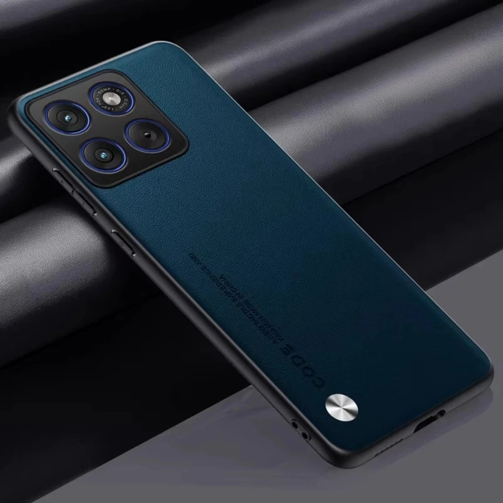 (verde Escuro, Motorola Moto G45) Capa Protetora Luxuosa Em Couro Pu Fosco Para Motorola, Resistente A Choques E Quedas.