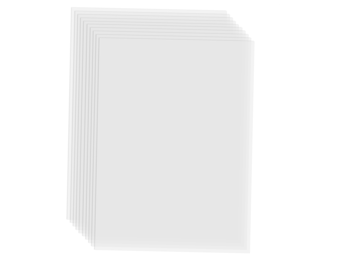 Filme Fep Transparente 0.1mm 280x200mm Para Impressoras 3d Resina Sla Dlp Wanhao D8 D7 Photon 10pcs