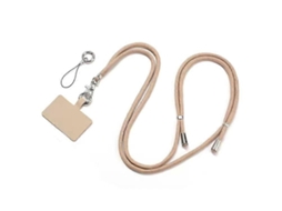 Lurelia Cordão Para Telemóvel Ajustável Transversal Para Pescoço 5 Mm 160 Cm Anti-perda