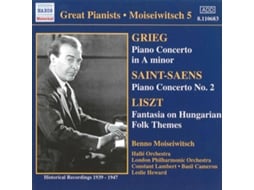CD Moiseiwitsch,Benno/+ - Klavierkonzerte (1CD)