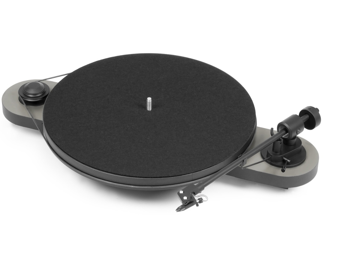 Gira-Discos PRO-JECT Elemental S/B (Manual - Correia - Velocidade: 33 1/3 - 45)