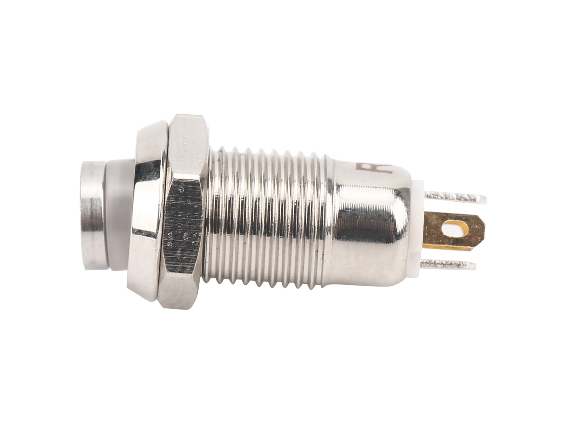Interruptor Instantâneo 8mm com Luz Verde 3v À Prova D'água