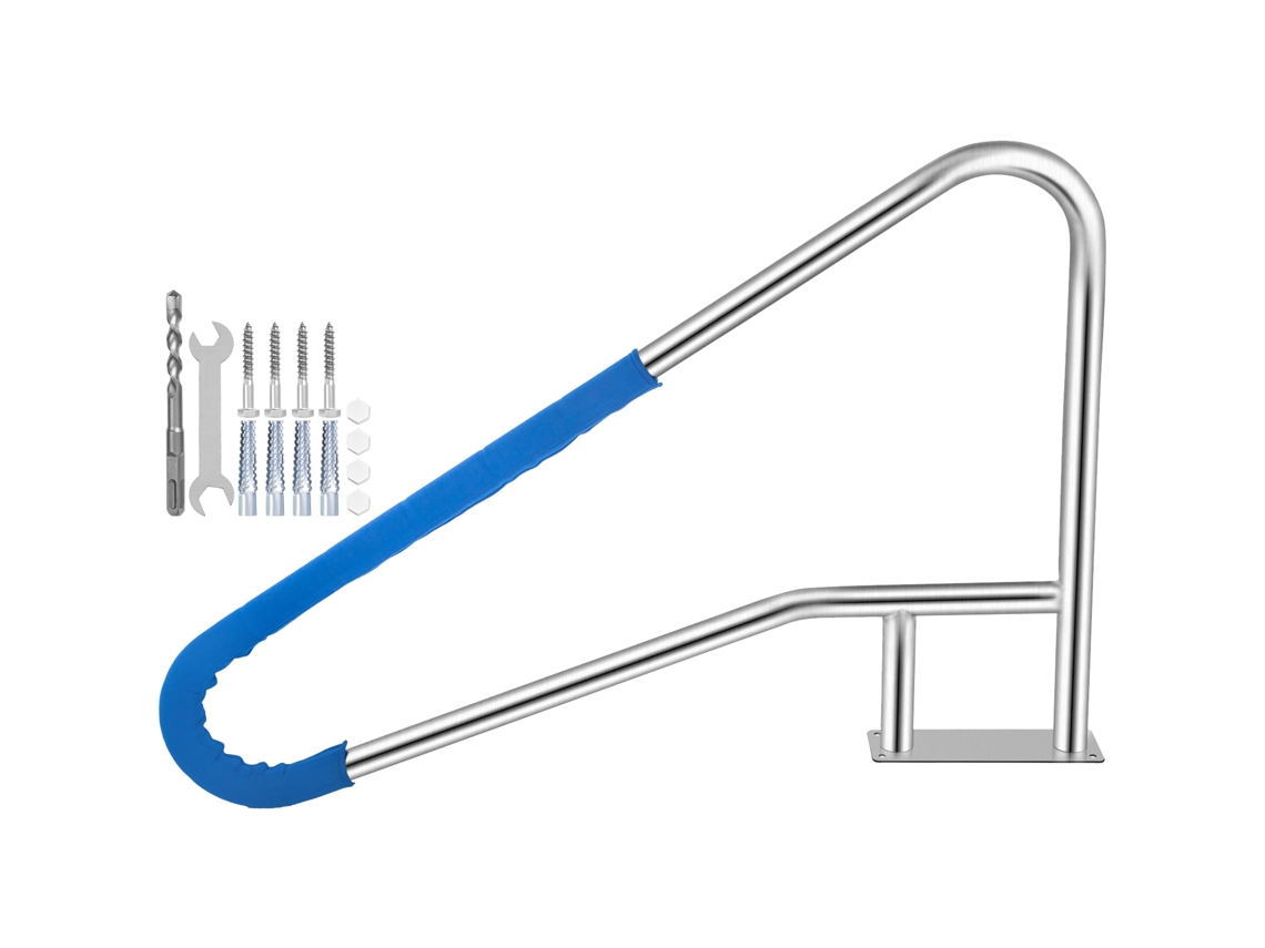 Corrimão Para Piscina Corrimão Para Piscina Em Aço Inoxidável 139,7 X 81,2 Cm Succebuy