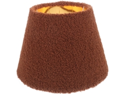 Abajur De Mesa De 25 Cm Em Tecido Marrom, Soquete E27, Capa Decorativa Para Lâmpadas.