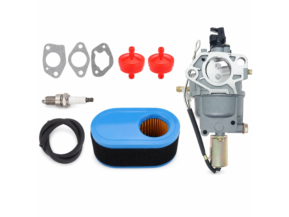 Kit Carburador Compatível Com Mtd 951-12771a, 751-12771a, 751-12823, Lt4200 E Tb30r_syn