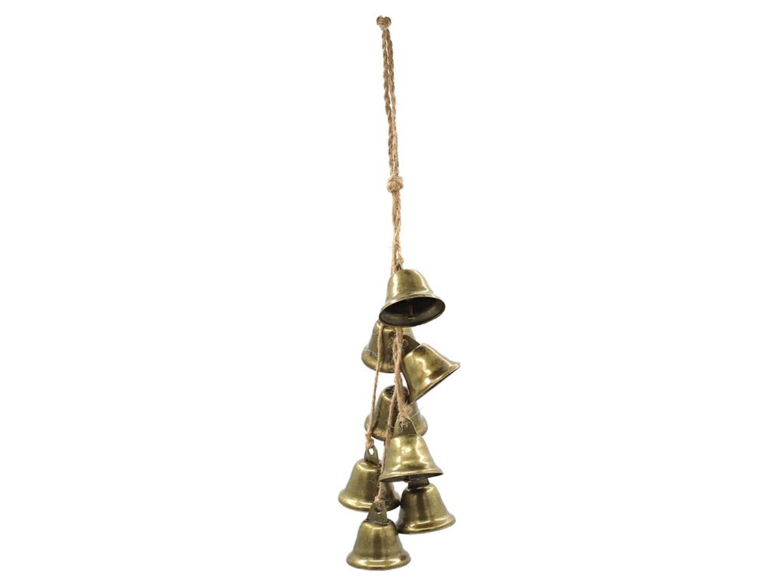 Sino De Corda De Cana De Hanói De Bronze Retro Pingente