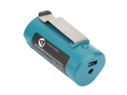 Laxiscreed Adaptador De Potência 12v Com Usb Para Ferramentas Makita