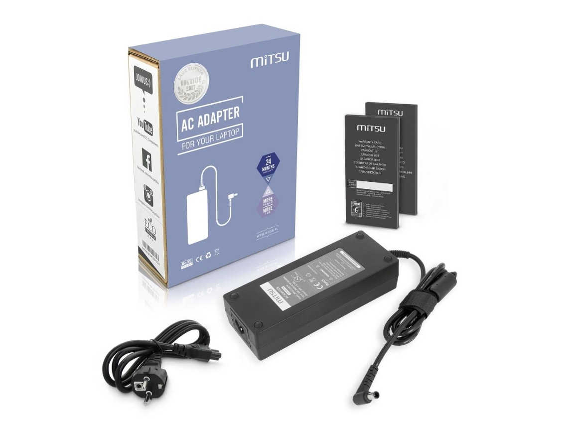 Fonte De Alimentação Mitsu Para Notebook Lg 19v 5 79a 110w, Adaptador De Rede Cilíndrico