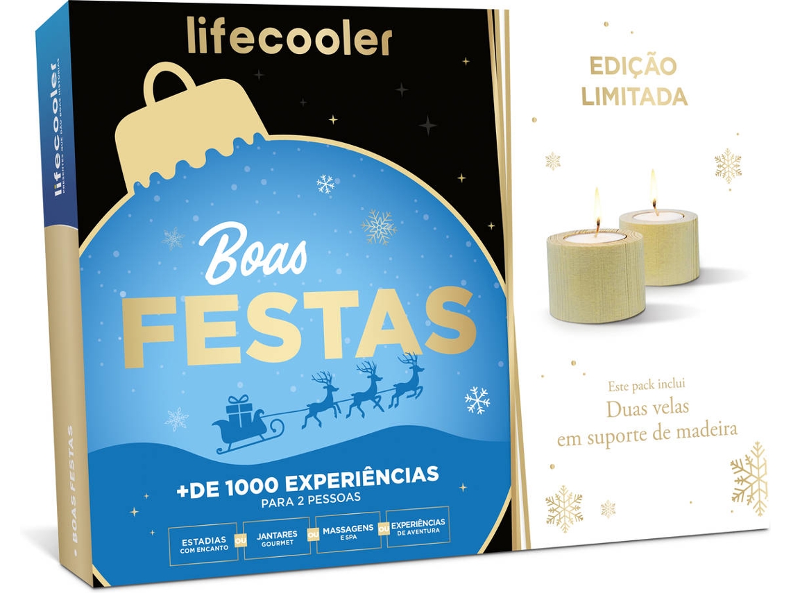 Pack LIFECOOLER Maxi-Pack Boas Festas + Velas