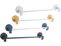 Suporte De Toalha Autoadesivo Para Parede, Conjunto De 4 Peças, Fácil De Instalar, Ideal Para Banheiro E Cozinha