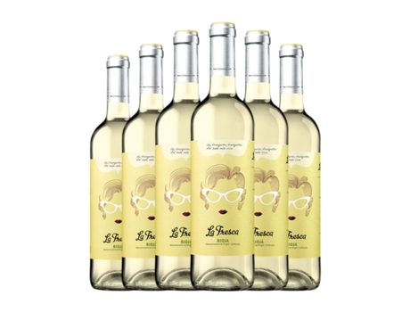 Vinho branco SIETE PASOS La Fresca Viura Rioja (0.75 L - 6 Unidades)