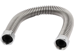 Mangueira Flexível e Estanque de Aço Inoxidável 30 Cm para Aquecedores Água Instantâneos CHABERLU