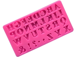 De Silicone Em Formato De Letra Para Bolos, Molde De Alfabeto Para Decorar Chocolates E Pasta Gokoco