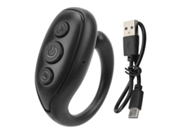 Remote Control Page Turner Mobile Phone Ring Remote Control Phone Novel Watch Tv Turn Page Click Like Selfie Device Jx 03 Black LAXISCREED
