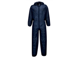 Macacão Pp Descartável 40g - Embalagem De 120 Unidades Azul Marinho / Xxl