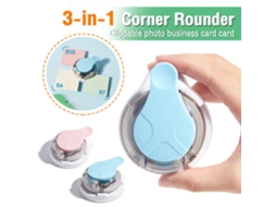 em 1 Canto Arredondador Papel Canto Arredondado Bordas Perfuradas Cartão Scrapbooking Ferramenta Diy SUNNY SPACES