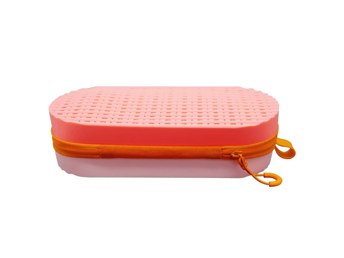 Case de Silicone para Óculos de Natação com Furo de Drenagem