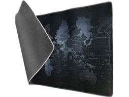 Mousepad Xl Com Mapa Mundi Tamanho Grande Para Jogos Brilvibera (900 X 400 X 3 Mm)