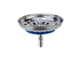 Ralo De Pia Com Trava Ajustável, Ralo De Pia Universal, Cesto Escorredor Removível, Aço Inoxidável, Próprio Para Lava, Louças(80 Mm)