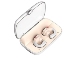 Auriculares Condução Óssea Chronus Sem Estéreo Aberto AUJEZON Bluetooth Dourado
