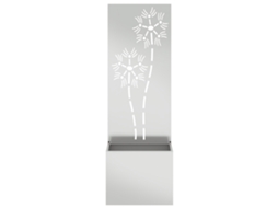 Conjunto 1 Tela De Jardim Vidaxl Prateado Aço (50 X 32 X 150 Cm)