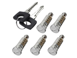 Conjunto de cinco cilindros de fechadura com duas chaves para Sprinter W638 | S/MARCA