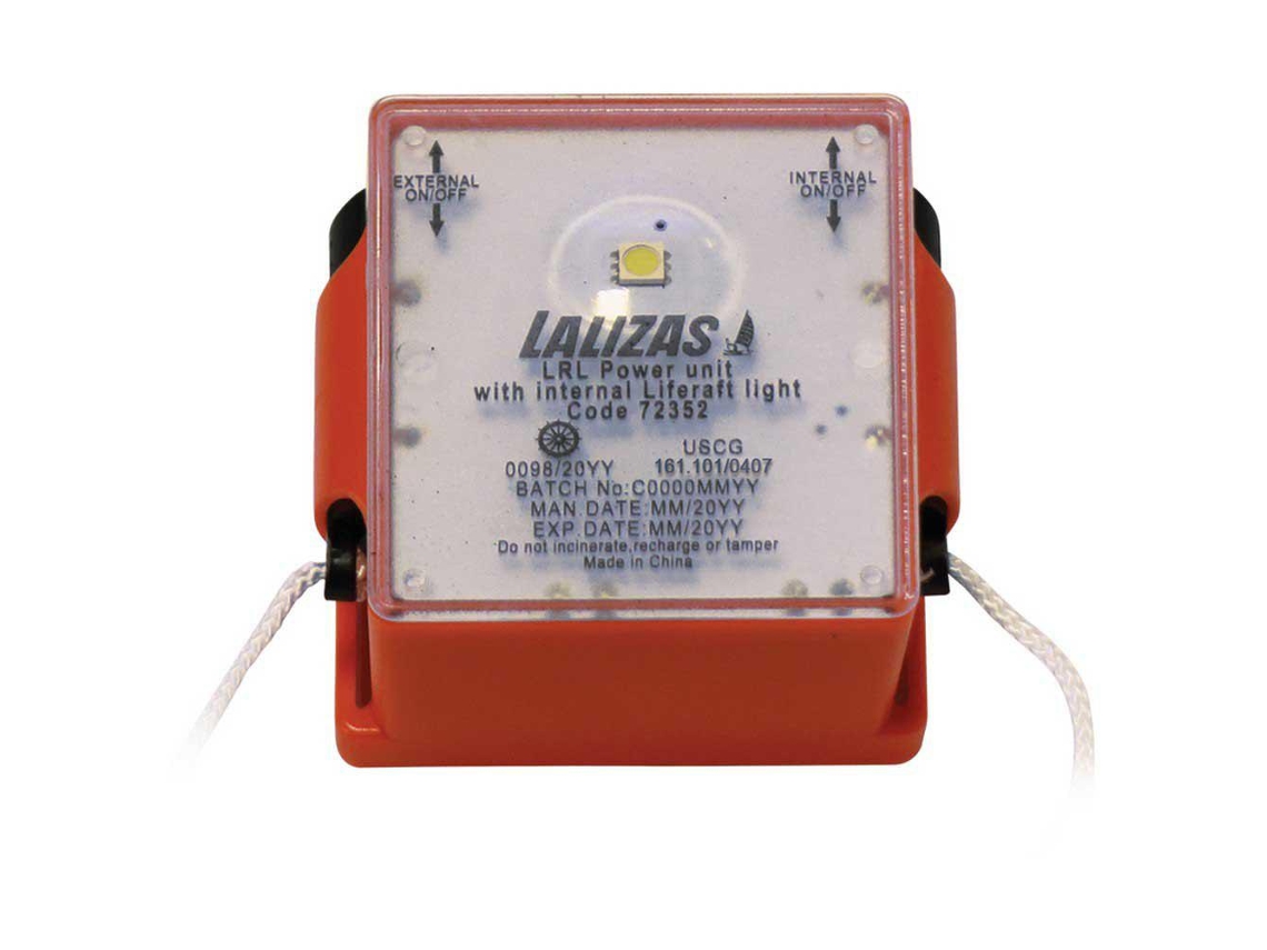 Lalizas Lrl Power Unit With Internal Liferaft Light