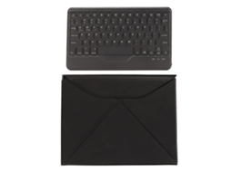 Capa De Teclado (retrátil Sem Fio Com Iluminação Colorida) Case Inteligente Com Porta Lápis Para Ipad De 10,2 Polegadas