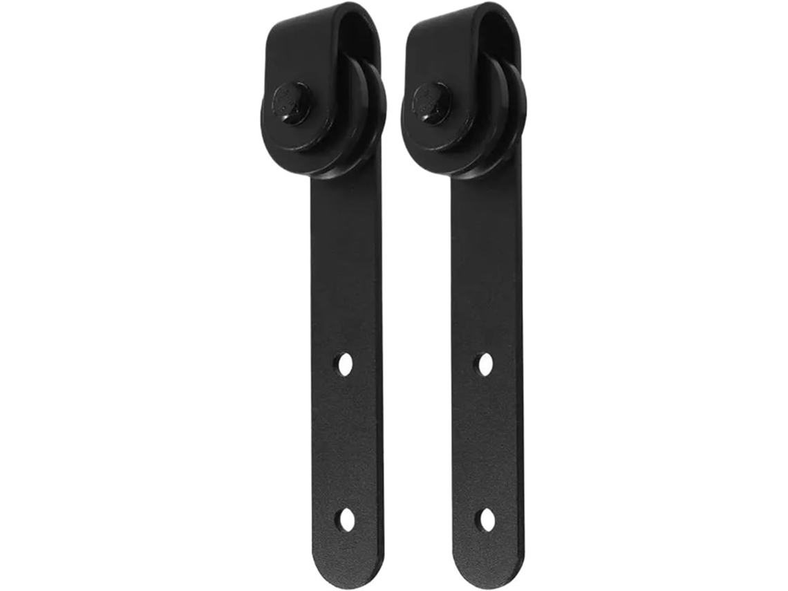 Kit De Ferragens Para Porta Celeiro Com Montagem Superior Super Mini, Trilho Deslizante Para Armário Closet