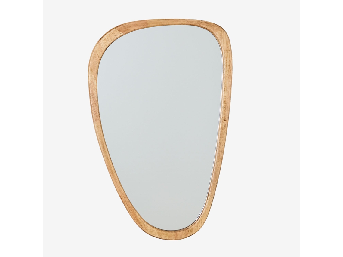 Sklum Espelho De Parede Em Madeira De Carvalho Arbidel Vidro Float         Castanho Roble 50 X 80 Cm