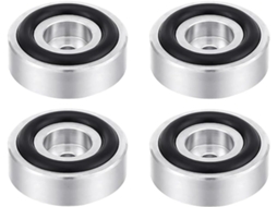 Conjunto De 4 Pés Antiderrapantes Aço Inoxidável Com Absorção Impacto