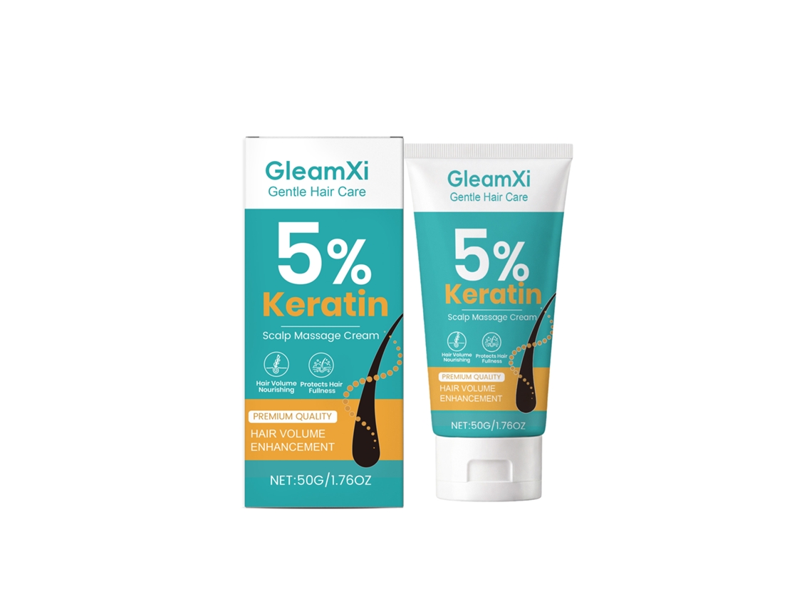 Creme de Massagem Queratina Couro Cabeludo