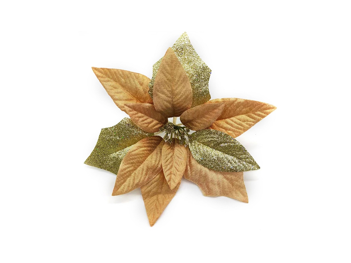 Flores de Natal para Decoração de Árvore com Tecido LAXISCREED