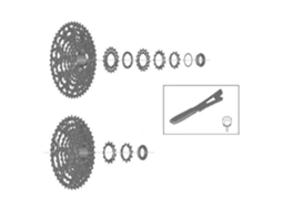 Roda Livre Cues Lg700 Cinzento 11-13Tshimano