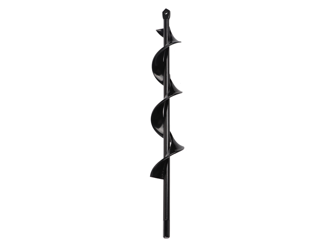 Broca de Furadeira Auger de Aço de Manganês para Jardim, Plantio Furo 46x370mm | S/MARCA